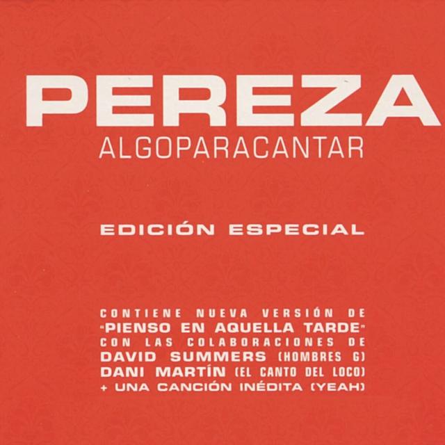 Album cover art for Algo Para Cantar