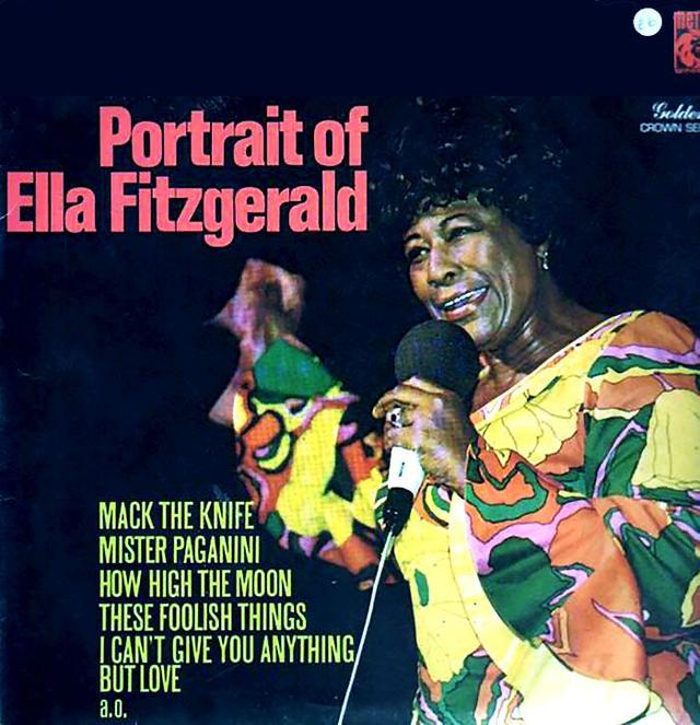 Album cover art for Portrait Of Ella Fitzgerald