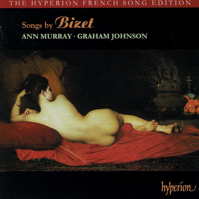 Album cover art for Songs by Bizet