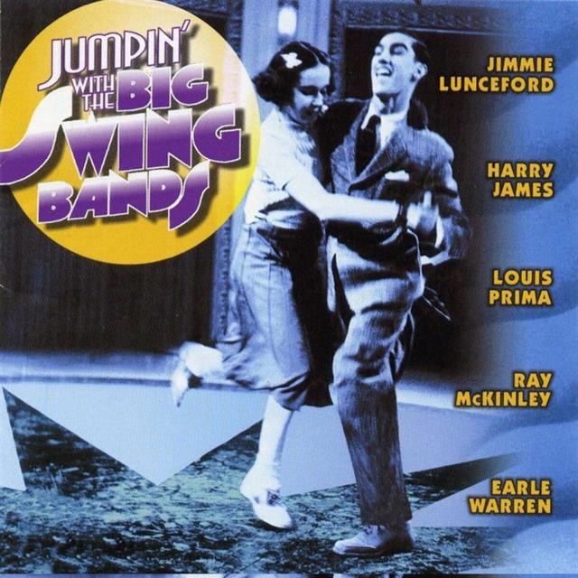 Album cover art for Jumpin' With The Big Swing Bands