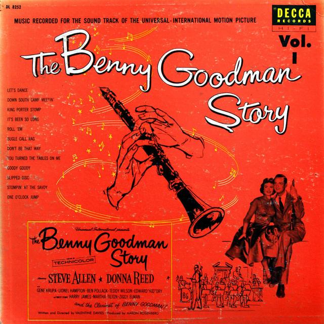 Album cover art for The Benny Goodman Story, Vol.1