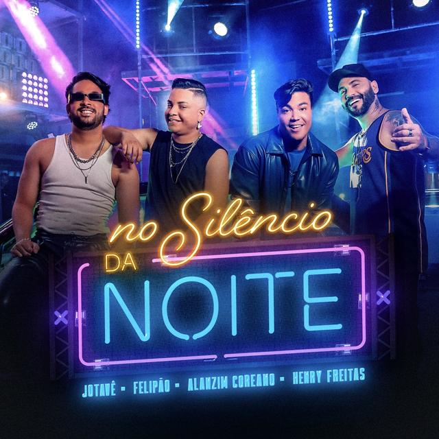 Album cover art for No Silêncio da Noite