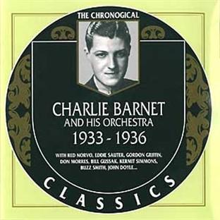 Album cover art for Charlie Barnet: 1933-1936