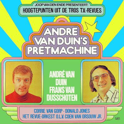 Album cover art for Andre Van Duin's Pretmachine