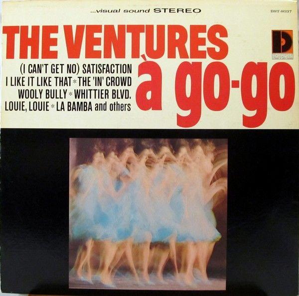 Album cover art for The Ventures À Go-Go