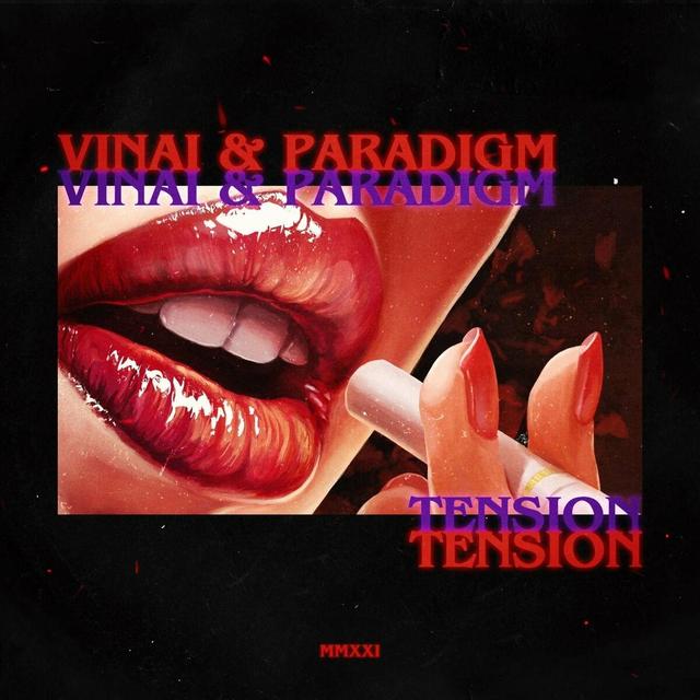 Album cover art for Tension