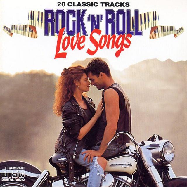 Album cover art for Rock 'n' Roll Love Songs