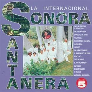 Album cover art for La Internacional Sonora Santanera Vol. V