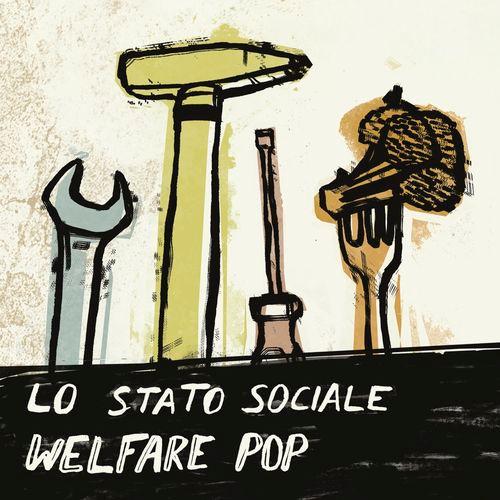 Album cover art for Welfare Pop