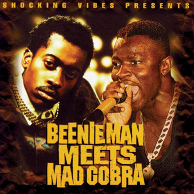 Album cover art for Beenie Man Meets Mad Cobra