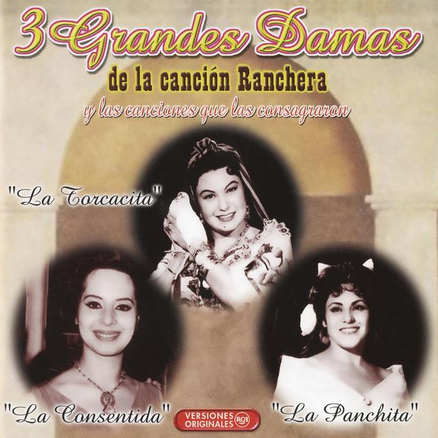 Album cover art for 3 Grandes Damas De La Cancion Ranchera 1