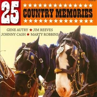 Album cover art for 25 Country Memories