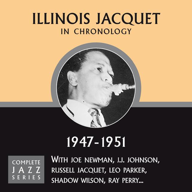 Album cover art for Complete Jazz Series 1947 - 1951