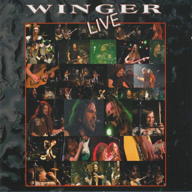 Album cover art for Winger Live