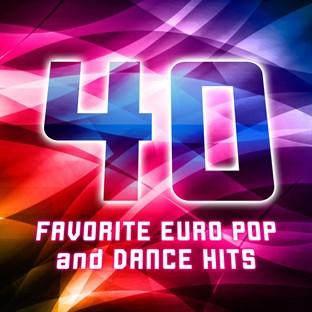 Album cover art for 40 Favorite Euro Dance And Pop Hits