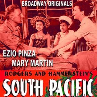 Album cover art for South Pacific Broadway Originals