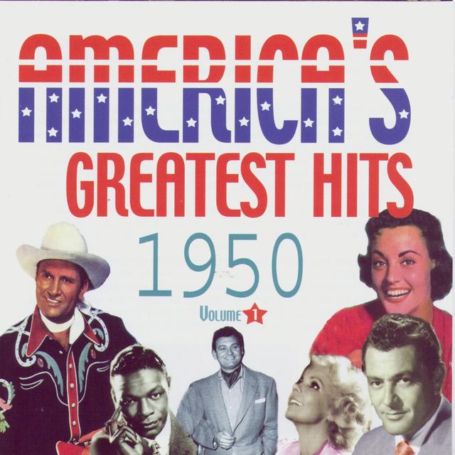 Album cover art for America's Greatest Hits Volume 1 1950