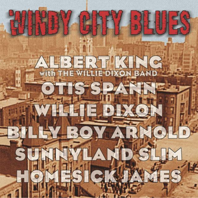 Album cover art for Windy City Blues