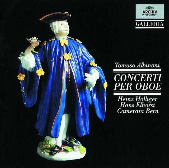 Album cover art for Albinoni: Oboe Concertos