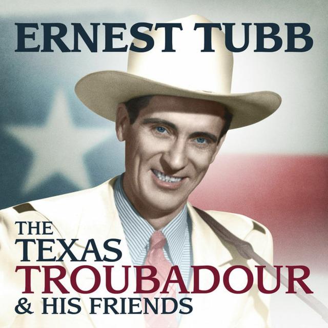 Album cover art for The Texas Troubadour & His Friends