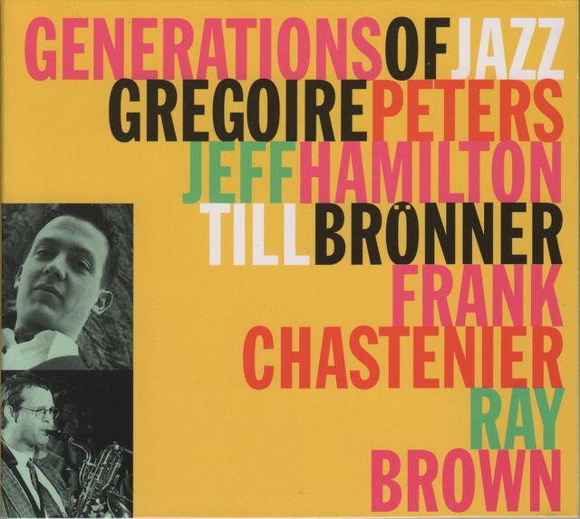 Album cover art for Generations of Jazz