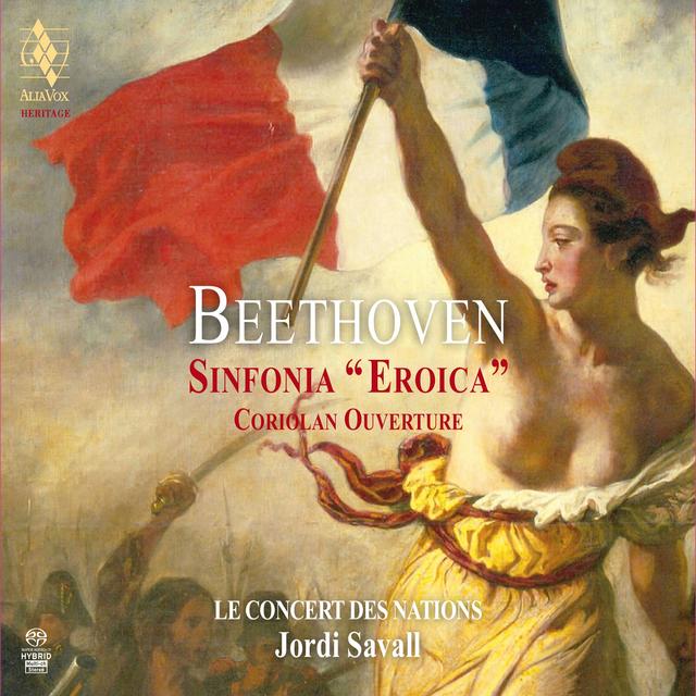 Album cover art for Beethoven: Sinfonia « Eroica » - Coriolan Ouverture