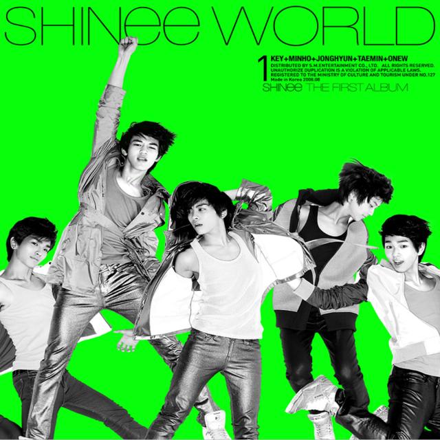 Album cover art for Shinee World