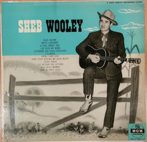 Album cover art for Sheb Wooley