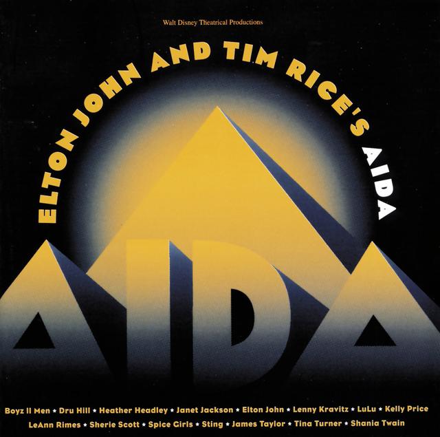 Album cover art for Aida