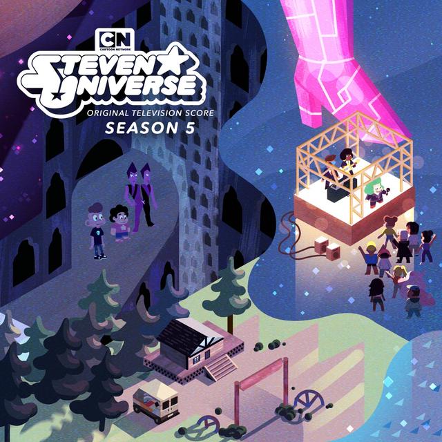 Album cover art for Steven Universe: Season 5 (Original Television Score)