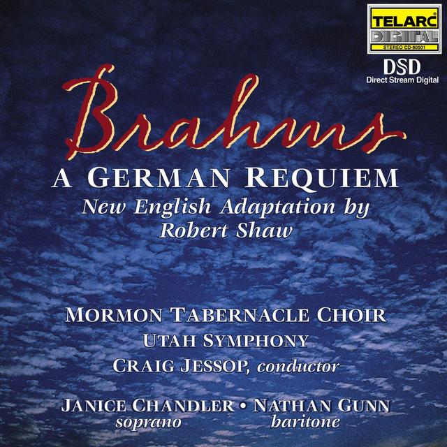 Album cover art for Brahms : A German Requiem