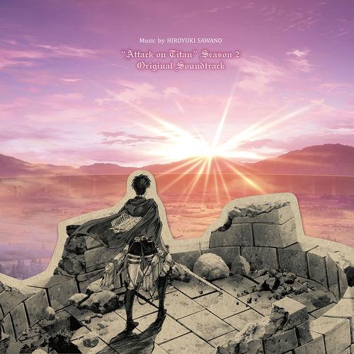 Album cover art for TV Anime "Attack on Titan Season 2" (Original Soundtrack)