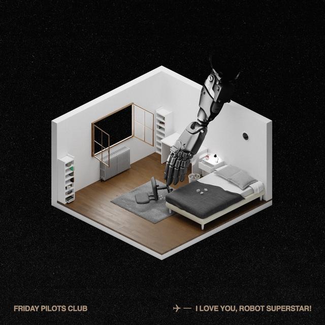 Album cover art for I LOVE YOU, ROBOT SUPERSTAR!