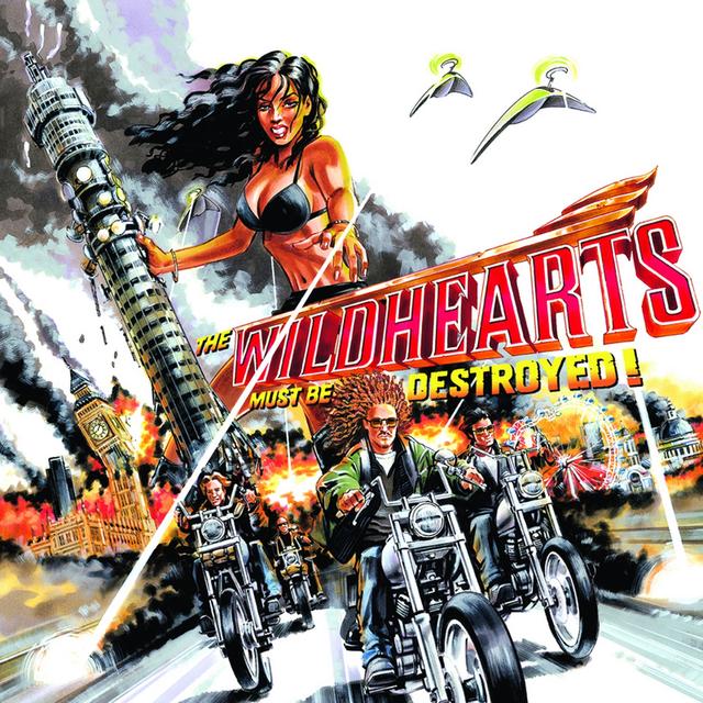 Album cover art for The Wildhearts Must Be Destroyed