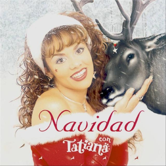 Album cover art for Navidad Con Tatiana