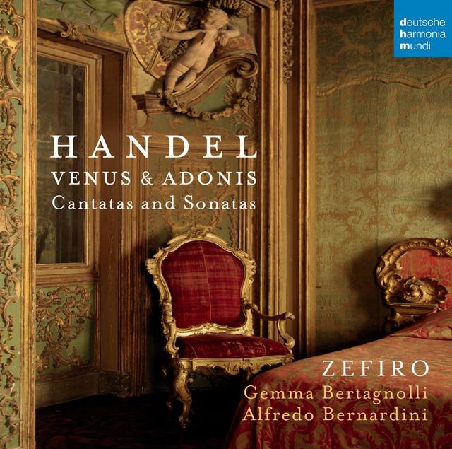 Album cover art for Handel Venus & Adonis - Cantatas & Sonatas