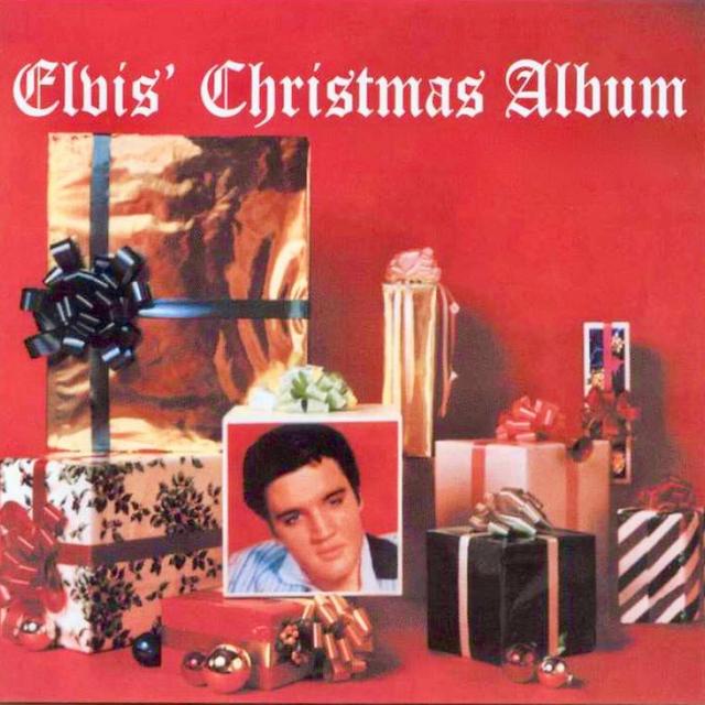 Album cover art for Elvis' Christmas Album