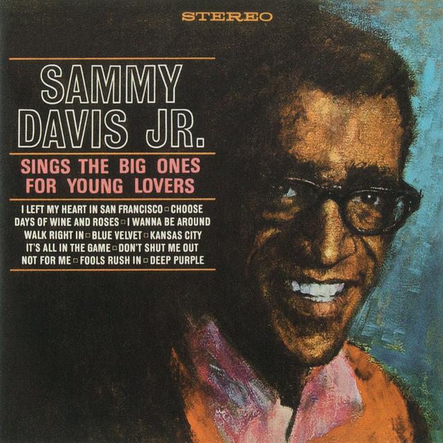 Album cover art for Sammy Davis Jr. Sings the Big Ones for Young Lovers