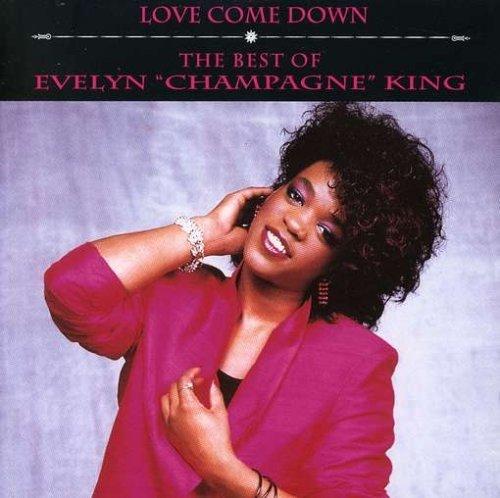 Album cover art for Love Come Down: The Best of Evelyn "Champagne" King