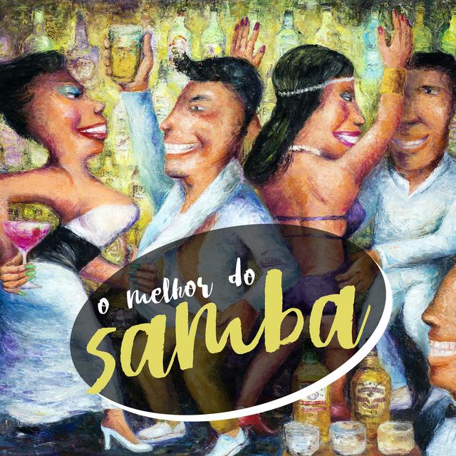 Album cover art for O Melhor do Samba