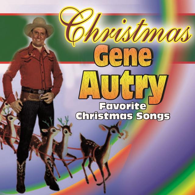 Album cover art for Gene Autry Christmas Songs