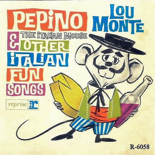 Album cover art for Pepino, the Italian Mouse & Other Italian Fun Songs