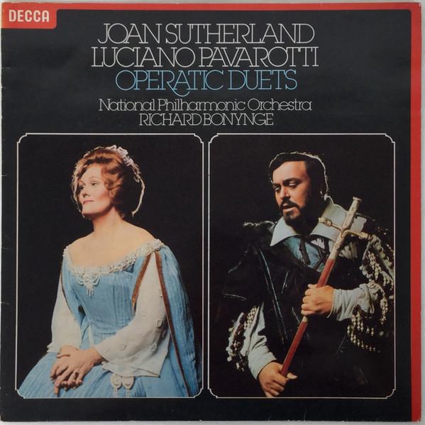 Album cover art for Operatic Duets