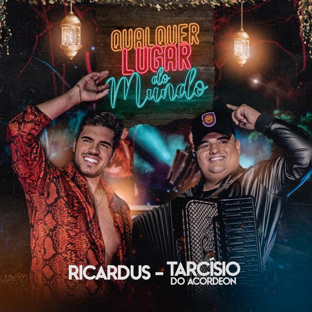 Album cover art for Qualquer Lugar do Mundo