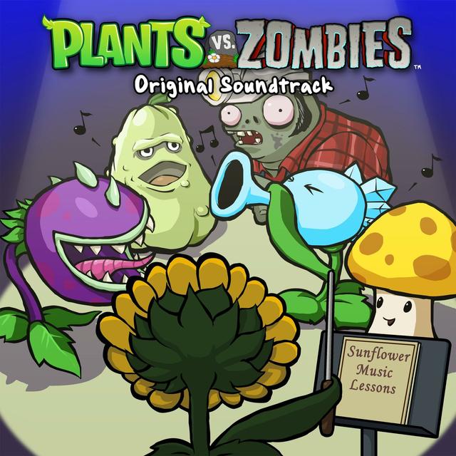 Album cover art for Plants Vs. Zombies (Original Video Game Soundtrack)