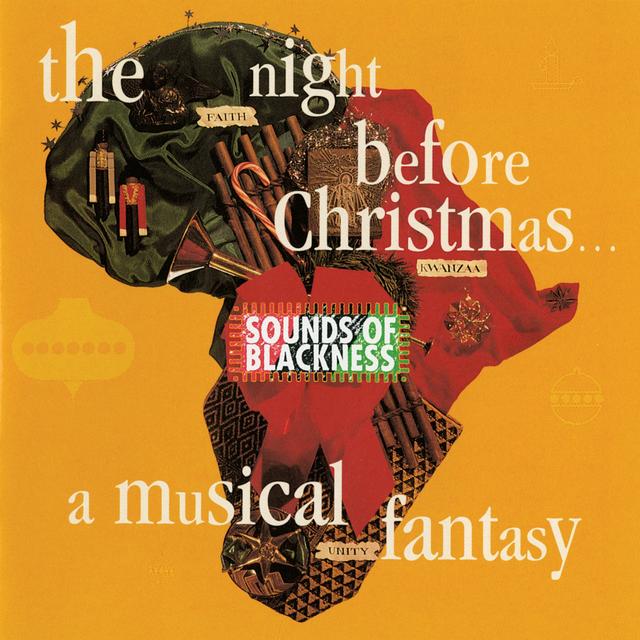 Album cover art for The Night Before Christmas: A Musical Fantasy