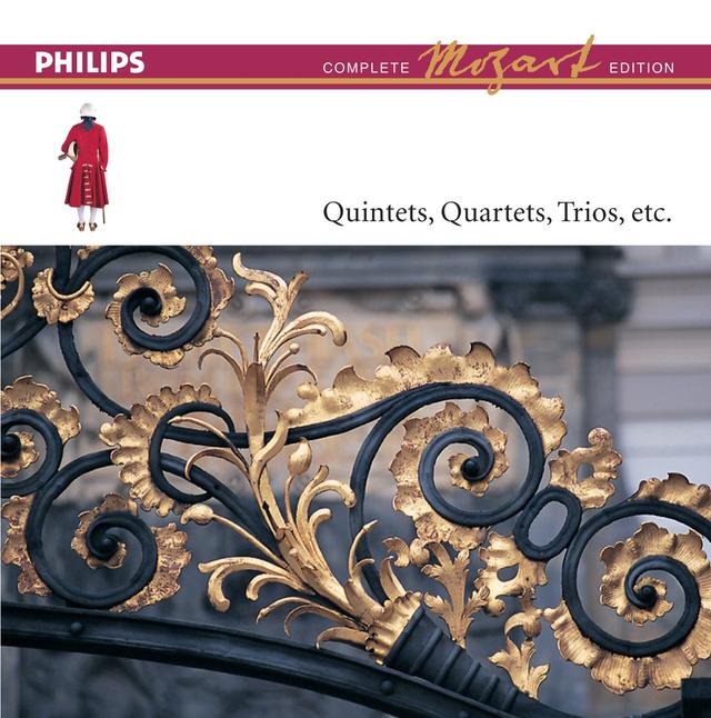 Album cover art for Mozart: Complete Edition Box 6: Quintets, Quartets Etc