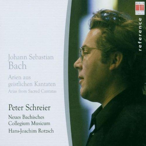 Album cover art for Bach: Arien aus Geistlichen Kantaten