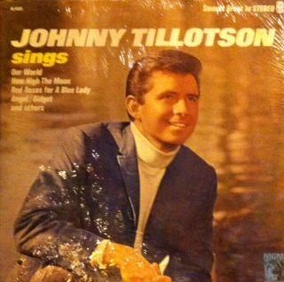 Album cover art for Johnny Tillotson Sings Our World