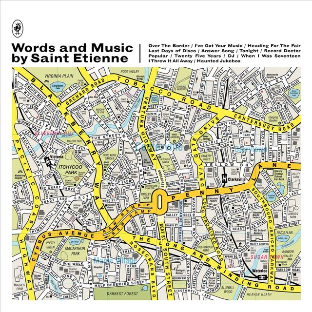 Album cover art for Words and Music by Saint Etienne